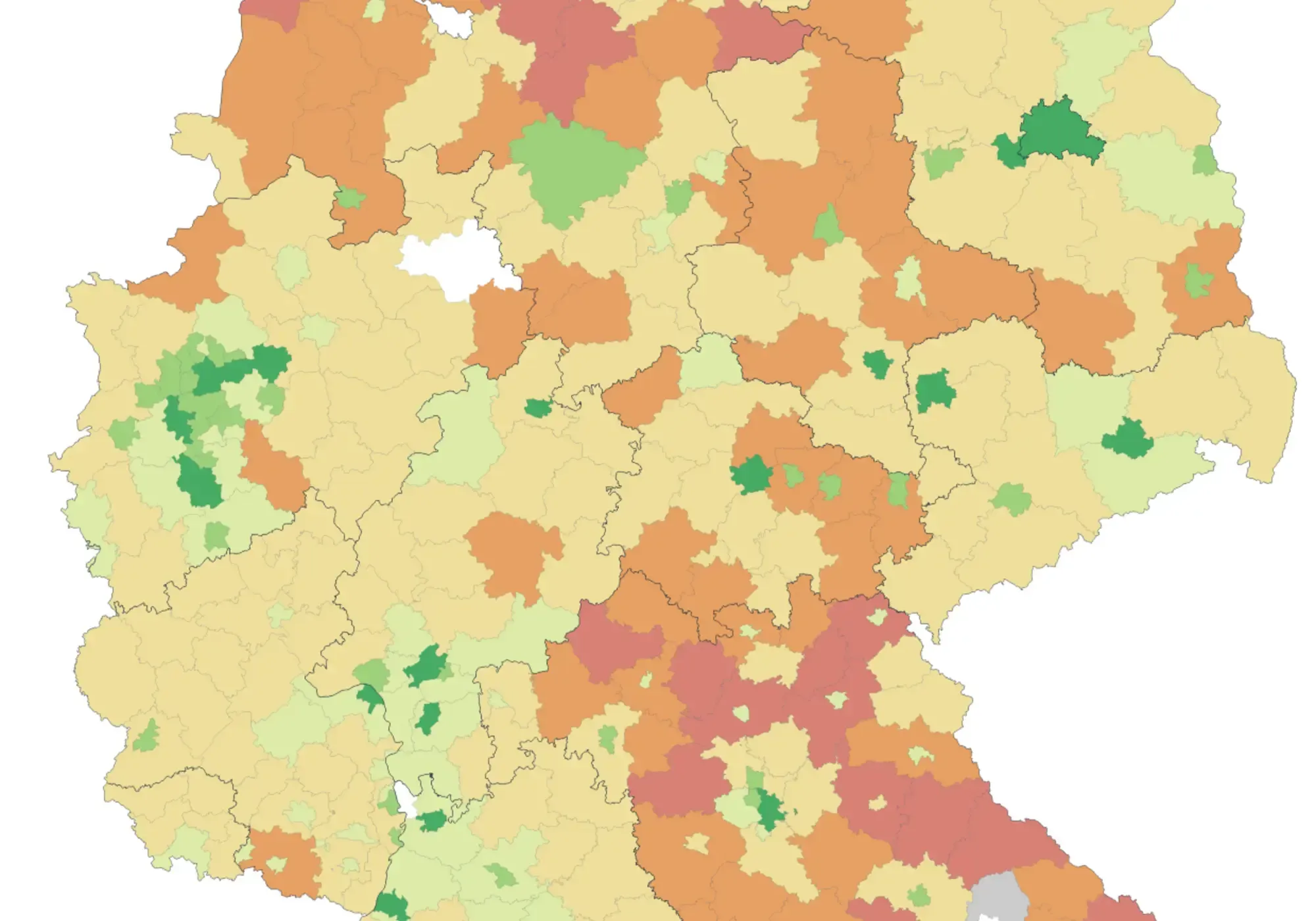 Greenpeace study on the quality of public transportation in Germany