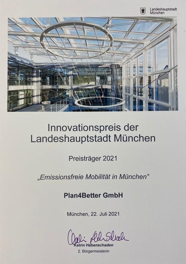 Innovationspreis der Landeshauptstadt München