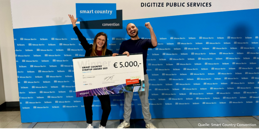 Startup Award at Smart Country Convention