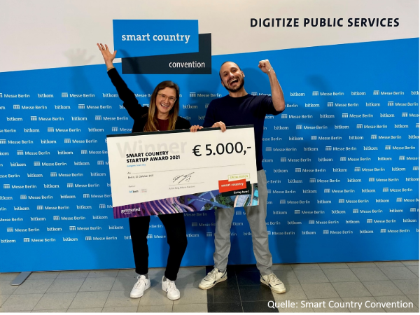 Startup Award bei Smart Country Convention