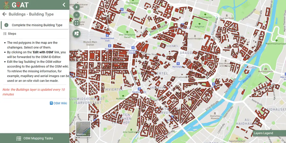 Neues Feature: OSM-Mapping-Modus