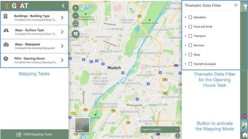 Neue Funktion von GOAT: OSM-Mapping-Modus
