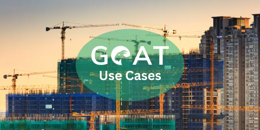 GOAT Use Cases: urban development concepts